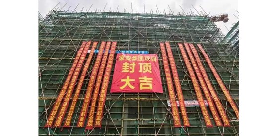公司新闻|广东缅甸99厅集团大旺生产基地项目封顶大吉